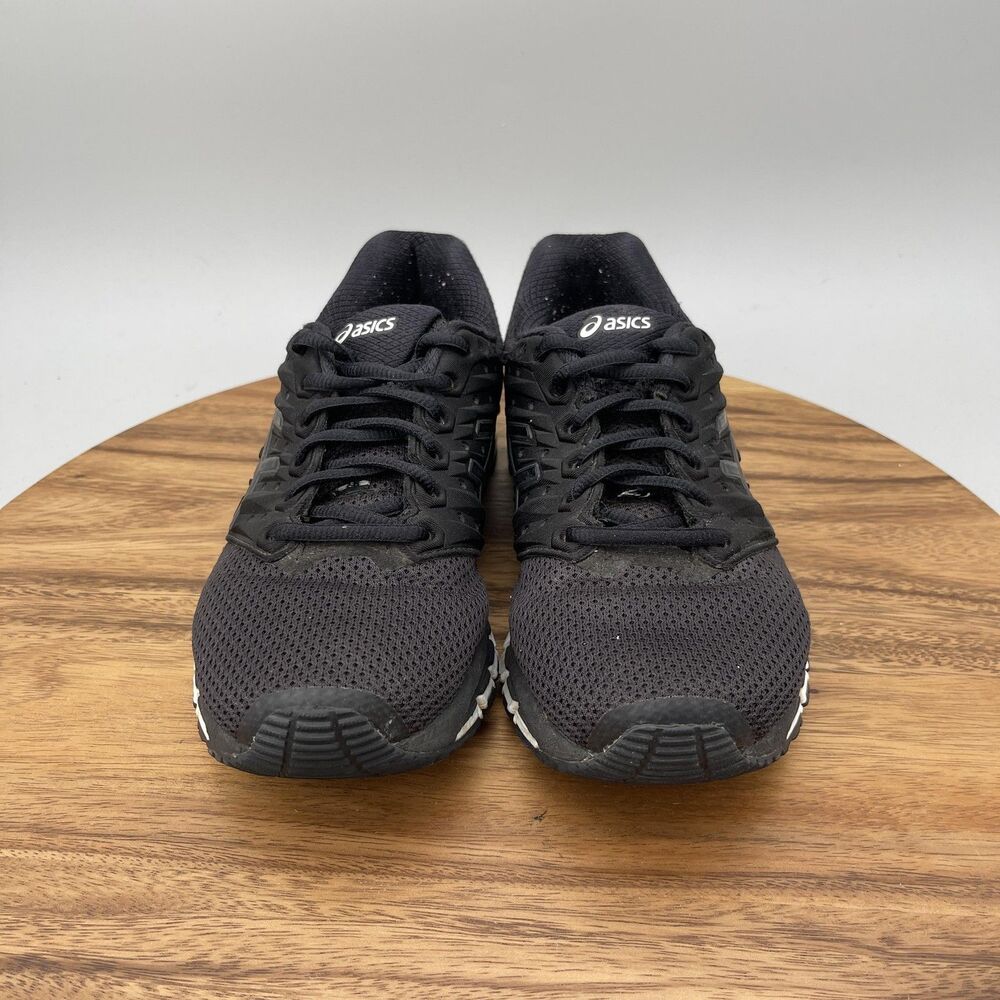 Asics Gel-Quantum 180 Shoes Womens Size 8 Black Running Comfort Walking Sneakers - Picture 3 of 10